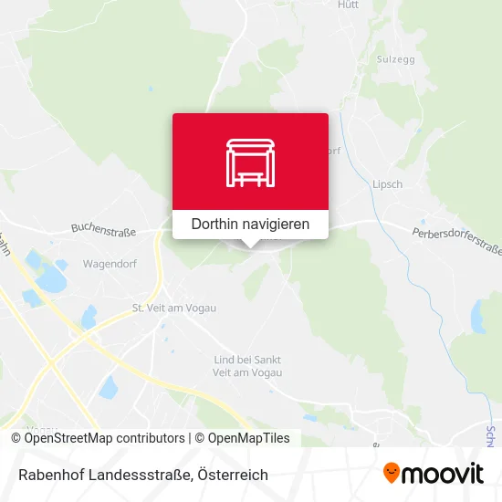 Rabenhof Landessstraße Karte