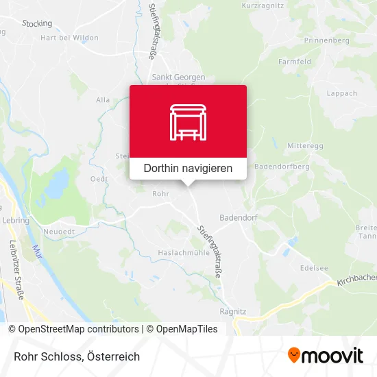 Rohr Schloss Karte