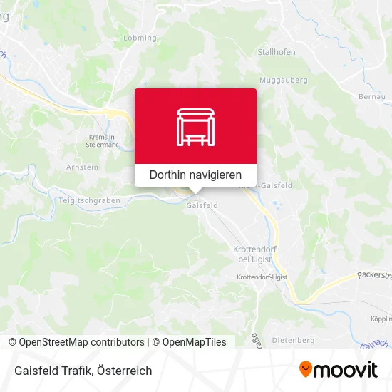 Gaisfeld Trafik Karte