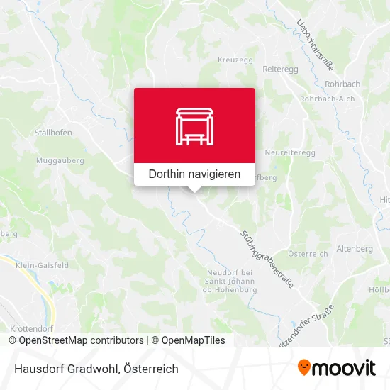Hausdorf Gradwohl Karte