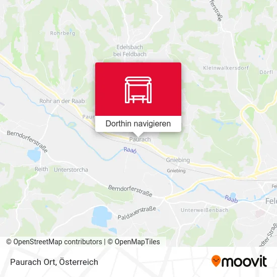 Paurach Ort Karte