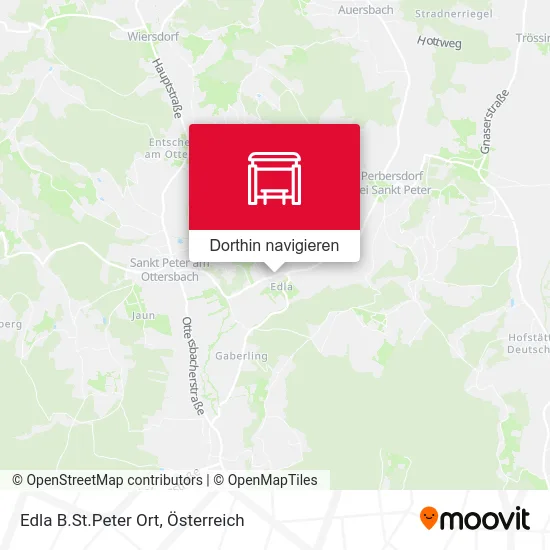 Edla B.St.Peter Ort Karte