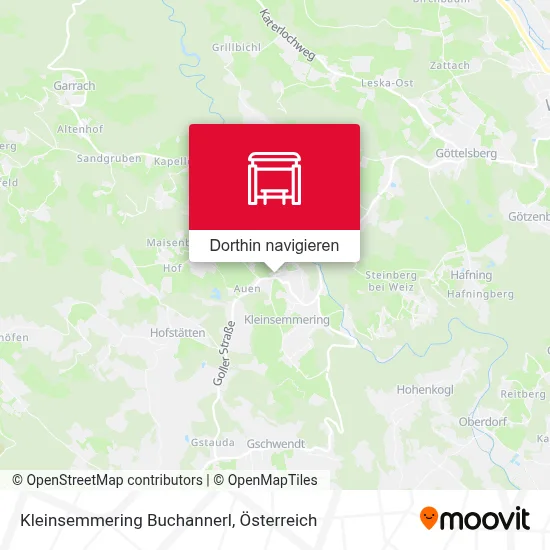 Kleinsemmering Buchannerl Karte
