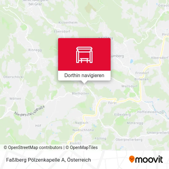 Faßlberg Pölzenkapelle A Karte