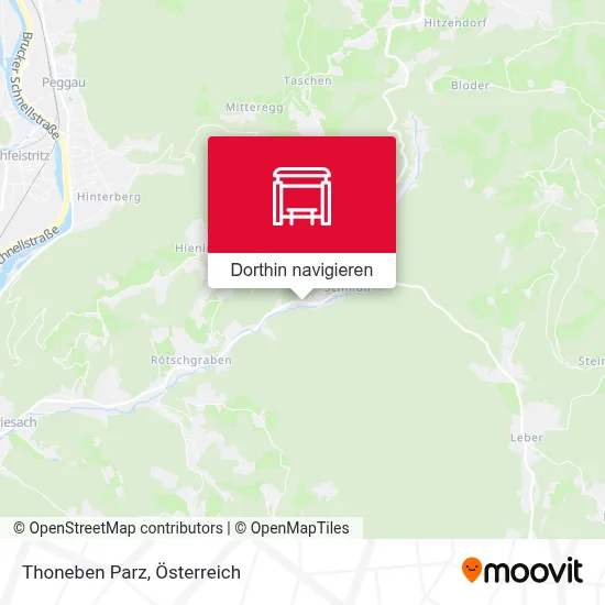 Thoneben Parz Karte