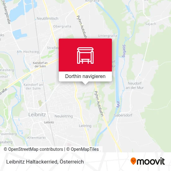 Leibnitz Haltackerried Karte