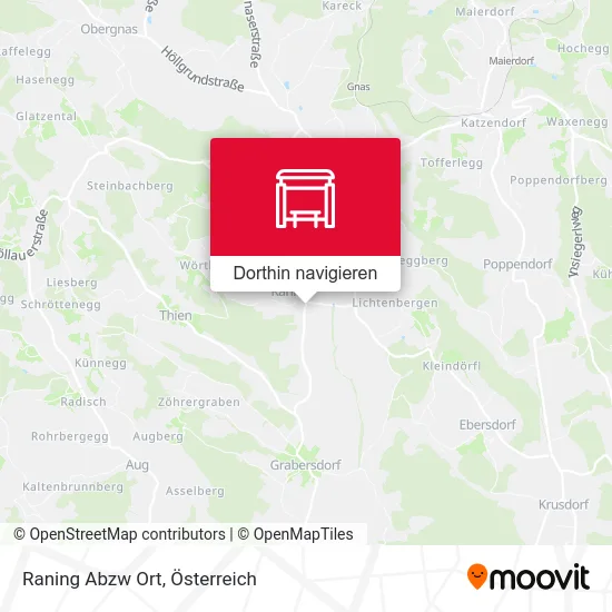 Raning Abzw Ort Karte