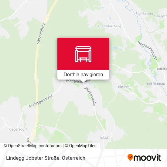 Lindegg Jobster Straße Karte