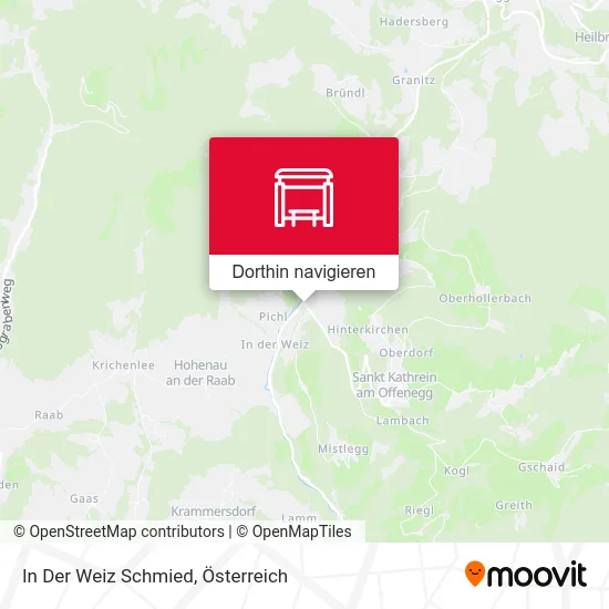 In Der Weiz Schmied Karte