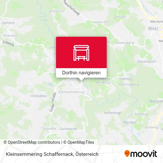 Kleinsemmering Schaffernack Karte