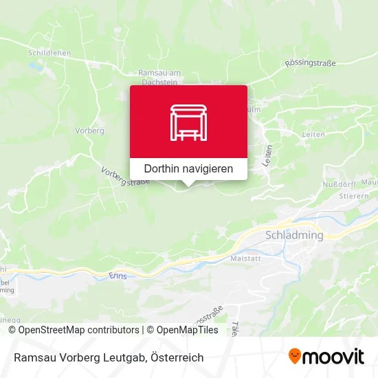 Ramsau Vorberg Leutgab Karte