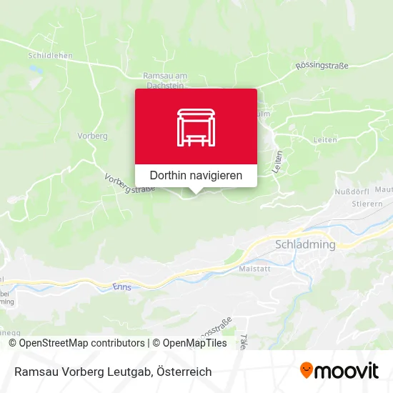 Ramsau Vorberg Leutgab Karte