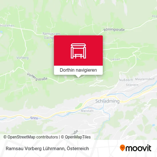 Ramsau Vorberg Lührmann Karte
