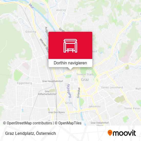Graz Lendplatz Karte
