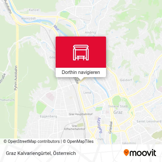 Graz Kalvariengürtel Karte