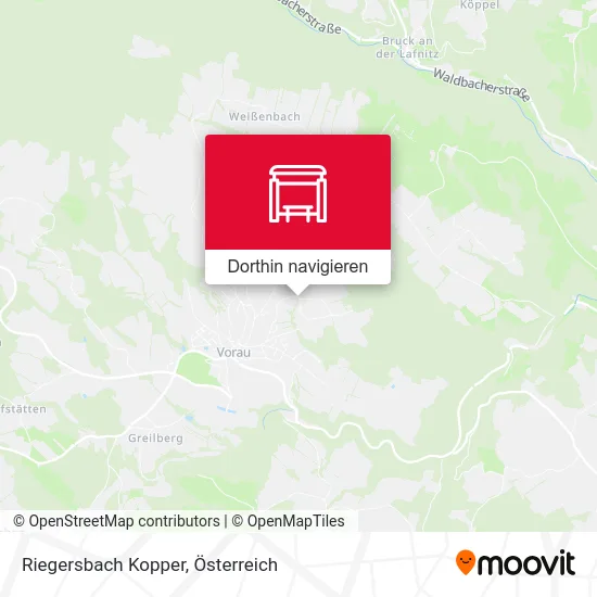 Riegersbach Kopper Karte