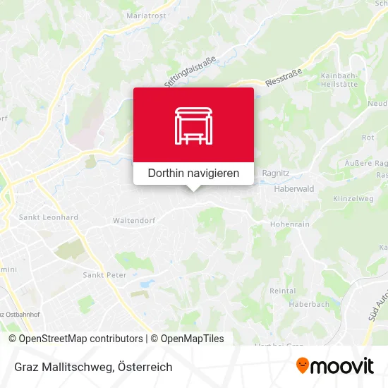 Graz Mallitschweg Karte