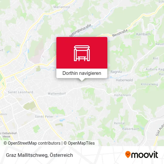 Graz Mallitschweg Karte