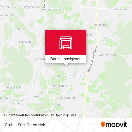 Grub II Süd Karte