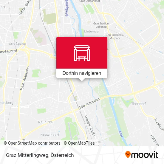 Graz Mitterlingweg Karte