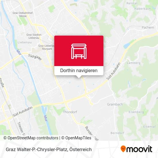 Graz Walter-P.-Chrysler-Platz Karte