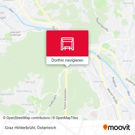 Graz Hinterbrühl Karte