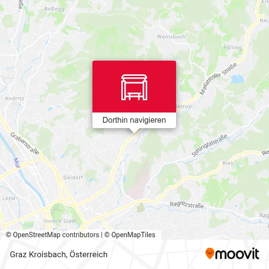 Graz Kroisbach Karte