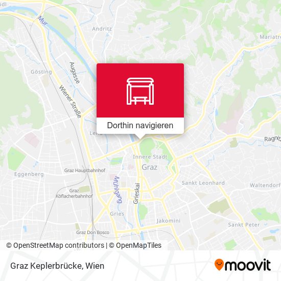 Graz Keplerbrücke Karte