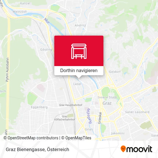 Graz Bienengasse Karte