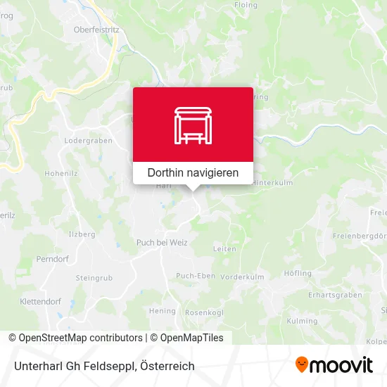 Unterharl Gh Feldseppl Karte