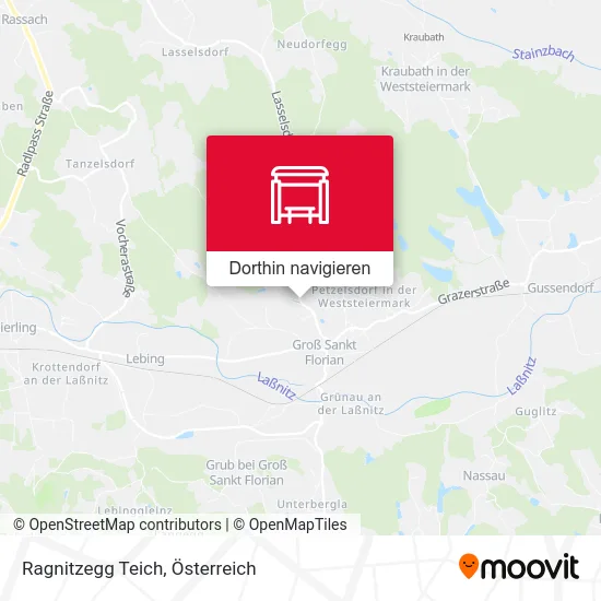 Ragnitzegg Teich Karte