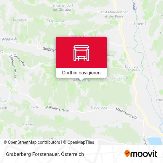 Graberberg Forstenauer Karte