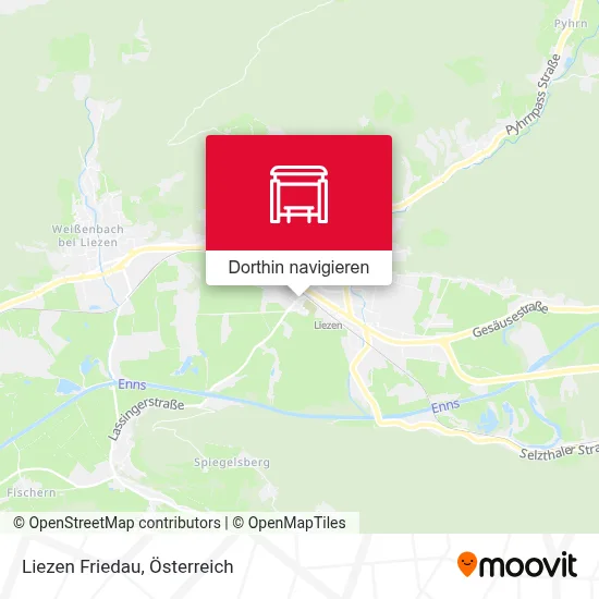 Liezen Friedau Karte