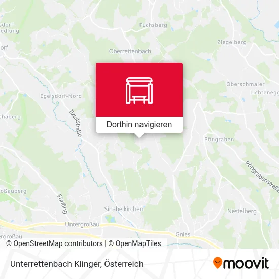 Unterrettenbach Klinger Karte