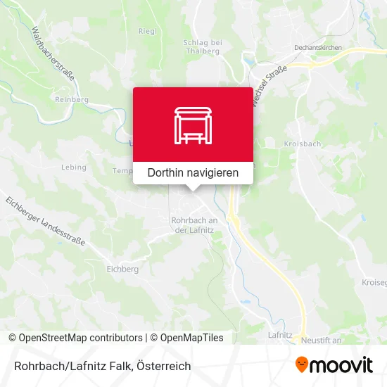 Rohrbach/Lafnitz Falk Karte