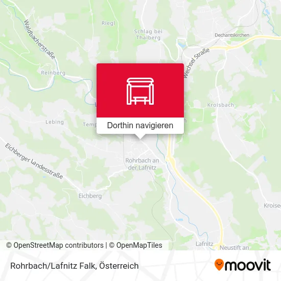 Rohrbach/Lafnitz Falk Karte