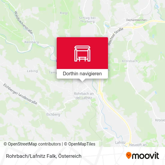 Rohrbach/Lafnitz Falk Karte