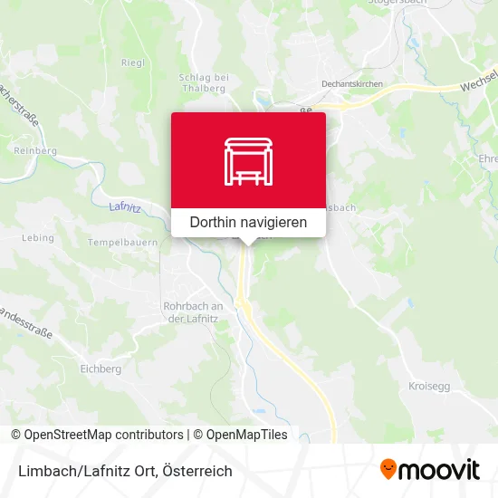 Limbach/Lafnitz Ort Karte