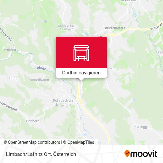Limbach/Lafnitz Ort Karte