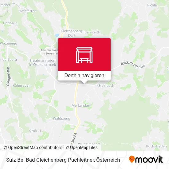 Sulz Bei Bad Gleichenberg Puchleitner Karte