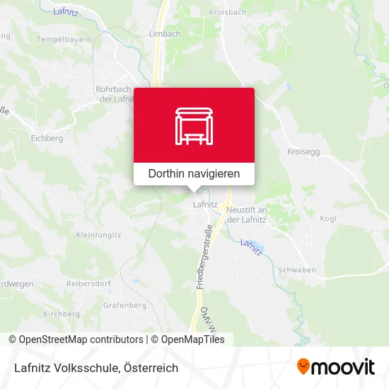 Lafnitz Volksschule Karte