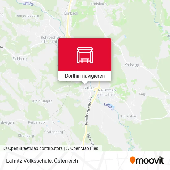 Lafnitz Volksschule Karte