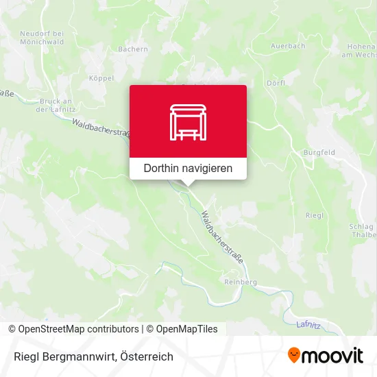Riegl Bergmannwirt Karte