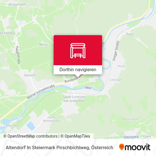 Altendorf In Steiermark Pirschbichlweg Karte