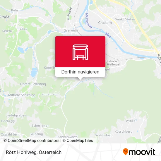 Rötz Hohlweg Karte