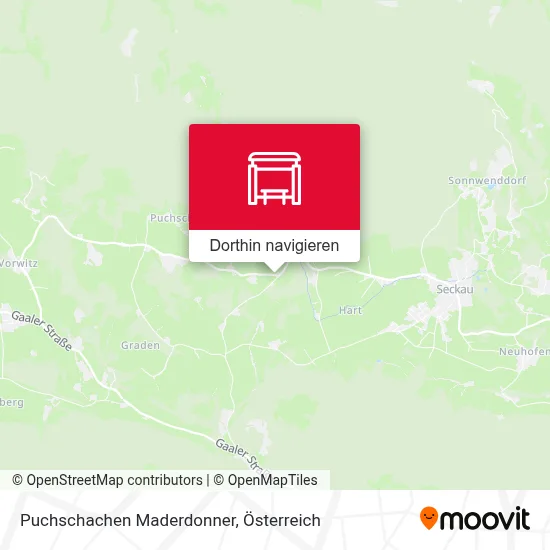 Puchschachen Maderdonner Karte