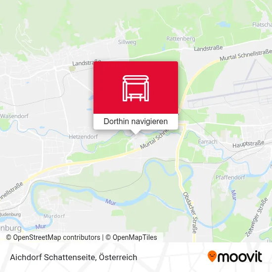 Aichdorf Schattenseite Karte