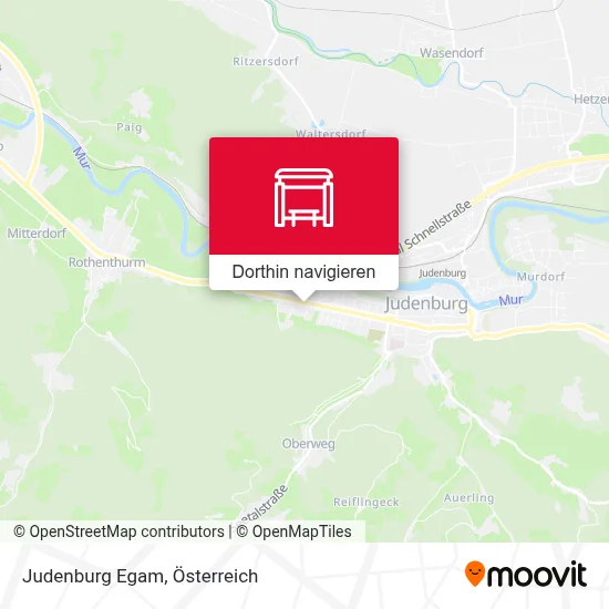 Judenburg Egam Karte