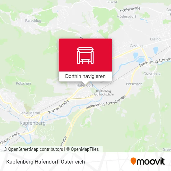 Kapfenberg Hafendorf Karte