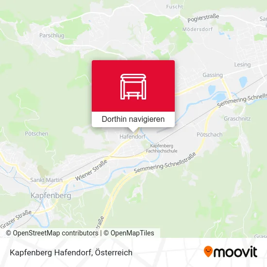 Kapfenberg Hafendorf Karte